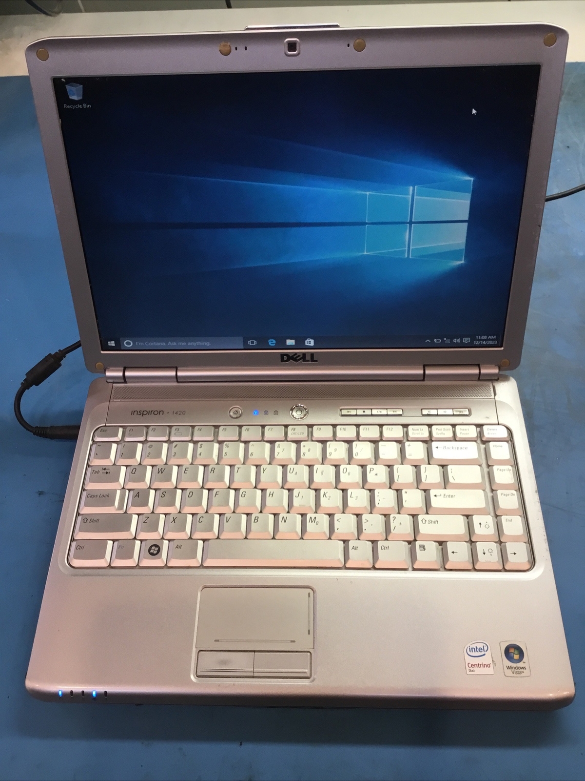 DELL INSPIRON 1420 14″ INTEL CORE DUO CPU 1.80 GHz 2GB 250GB Win 10 – C3
