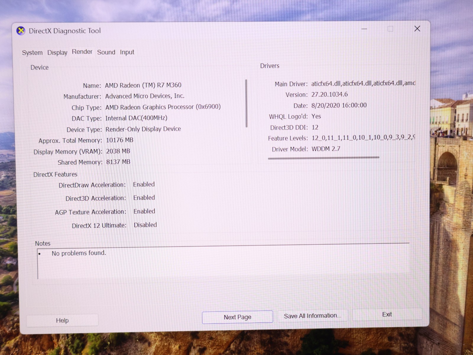 DELL Latitude E5470 14″ i5-6440HQ 2.6GHz 16GB 240GB SSD AMD R7 M360 W11 Pro
