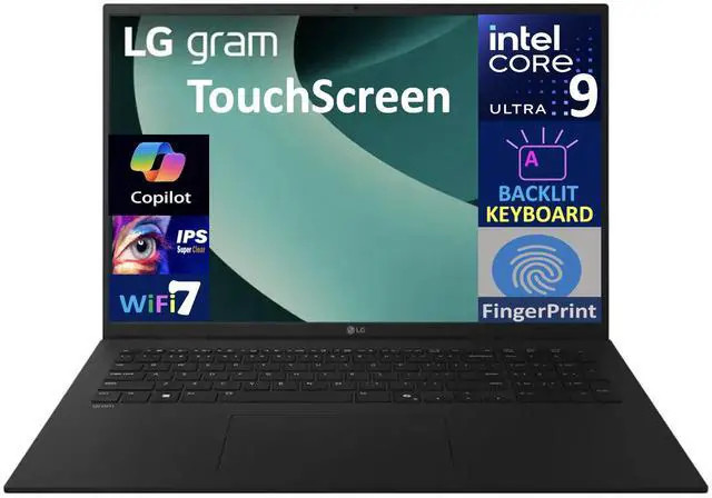 LG gram AI 17.0 in WQXGA Intel Ultra 9-288V 32GB LPDDR5X 1TB SSD Intel Arc
