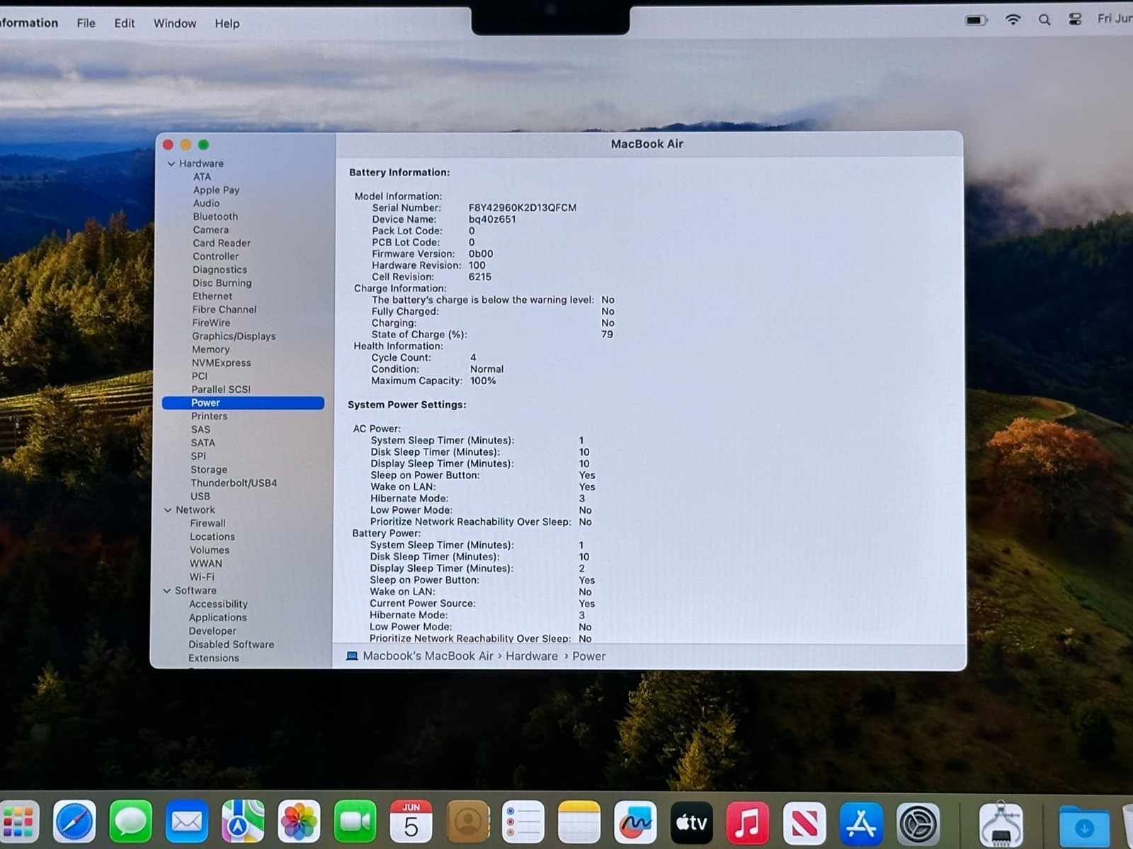 Apple MacBook Air 13.6″ A3113 (2024) M3 16GB 512GB 4-cycles #48