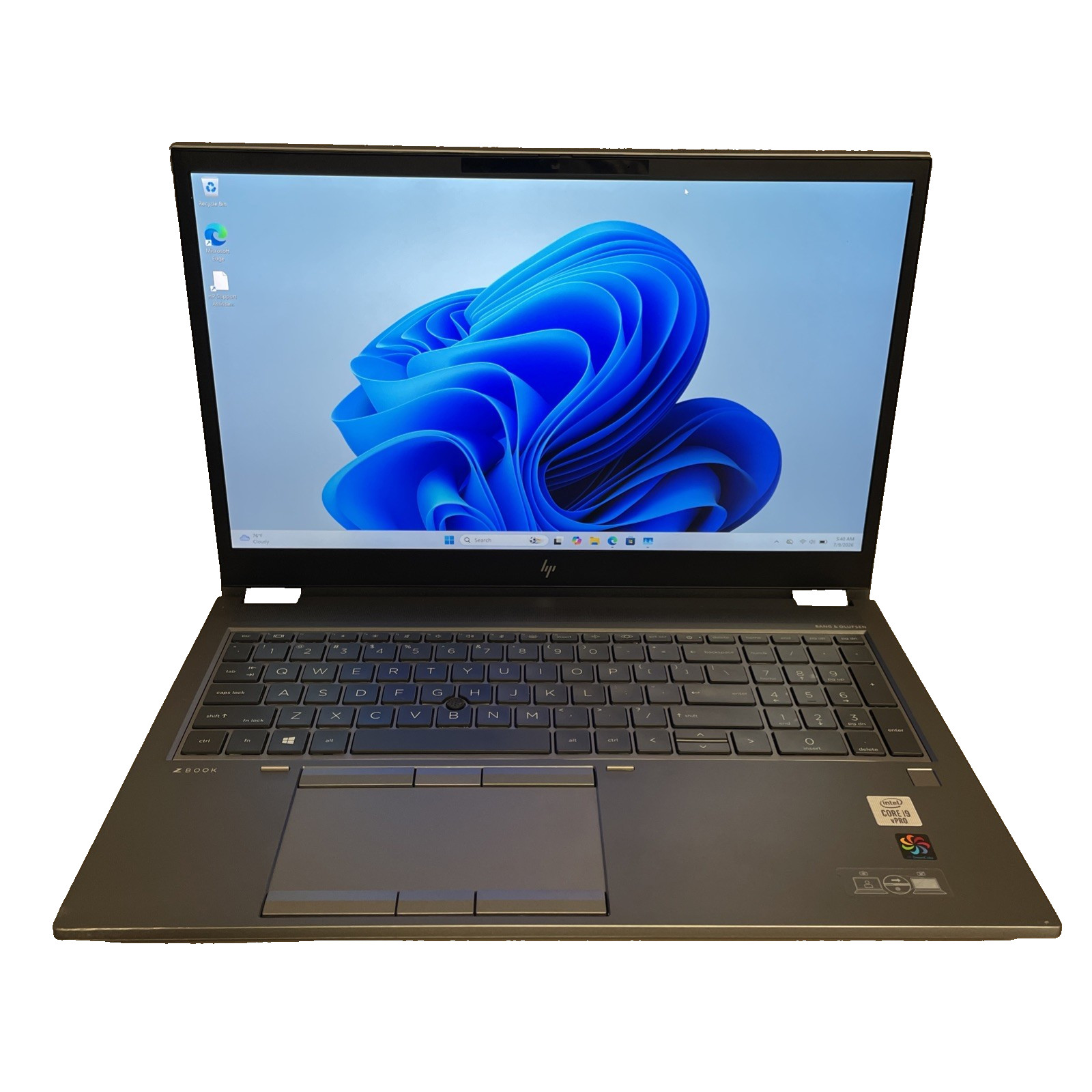 HP ZBook Fury 15″ G7 UHD 4K NVIDIA Quadro RTX 4000 2.4GHz Intel Core i9 32GB 1TB