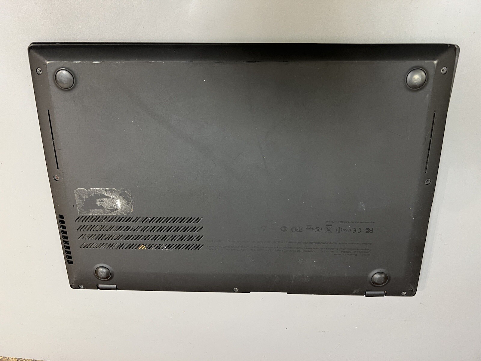 Lenovo Thinkpad x1 carbon unknown RAM 0GB HDD REPAIR or PARTS