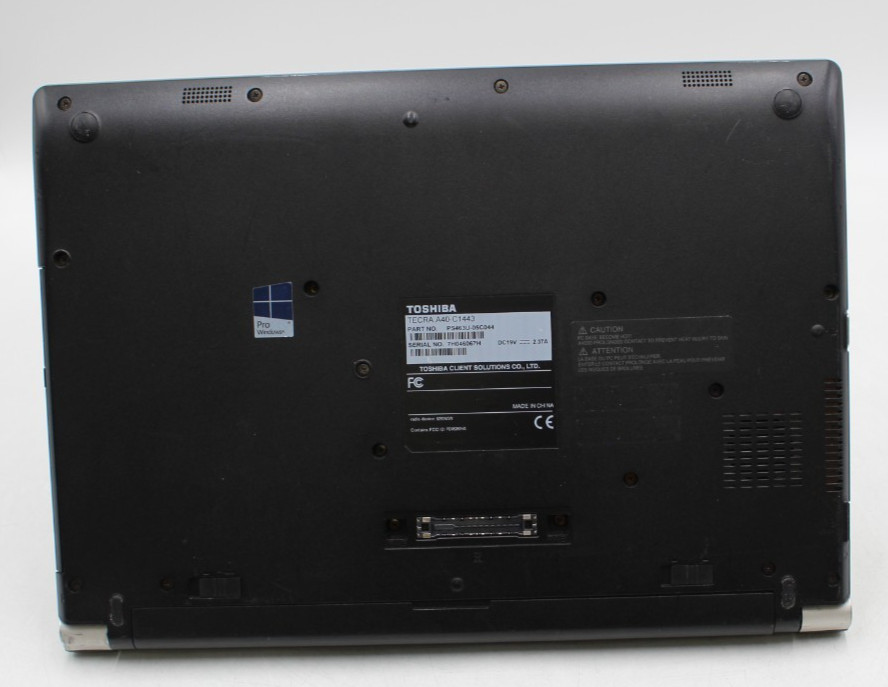 Toshiba TECRA A40-C 14in 256 GB SSD 8 GB RAM i5-6200U 30 day warranty no OS