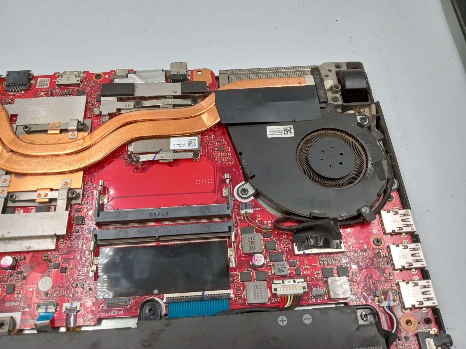 Asus ROG Strix G15 G512LI-BI7N10 Gaming i7-10750H GTX 1650 Ti – PARTS / REPAIR