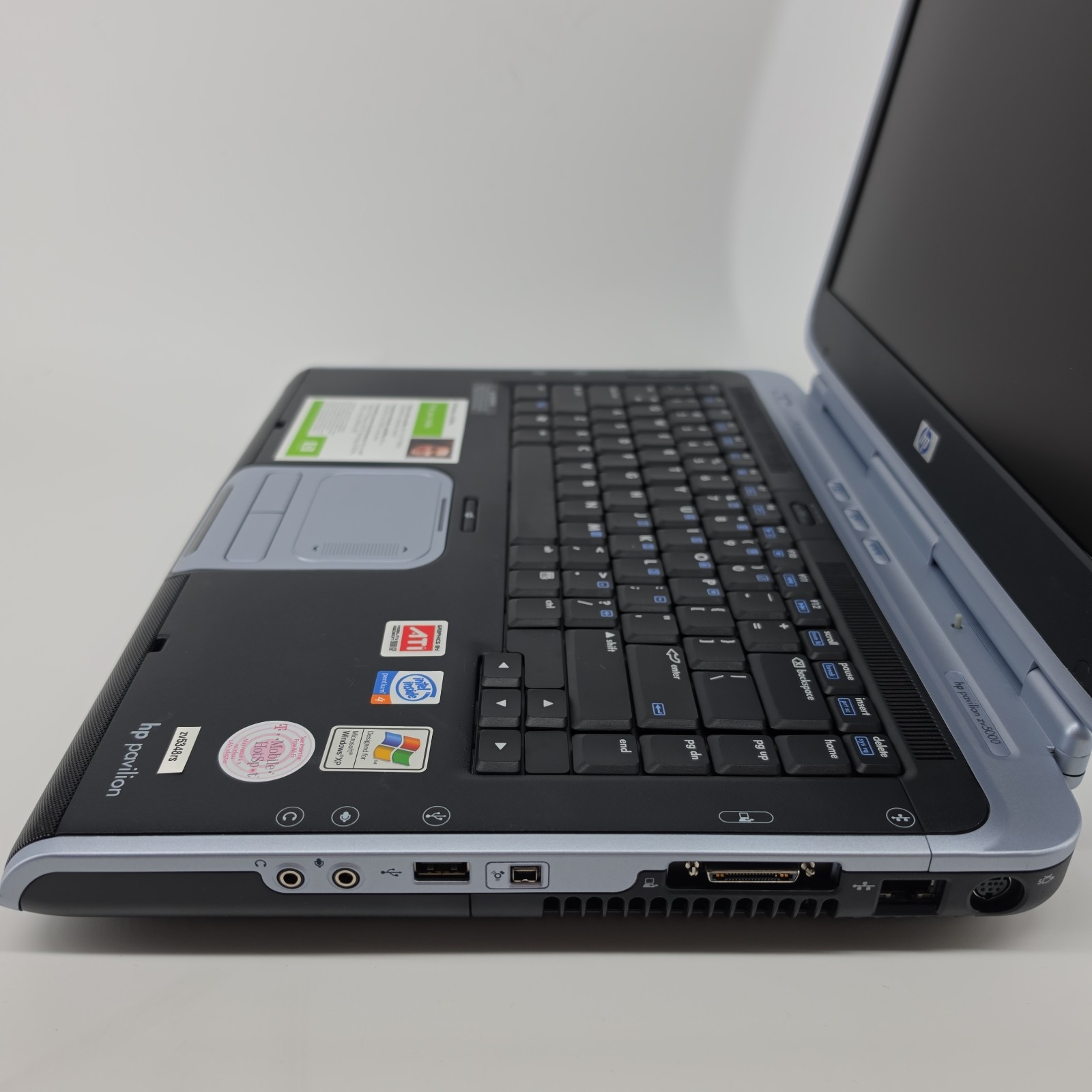 HP Pavillion ZV5000 Intel 4 Pentium Used No Power Cord REPAIR OR PARTS ONLY