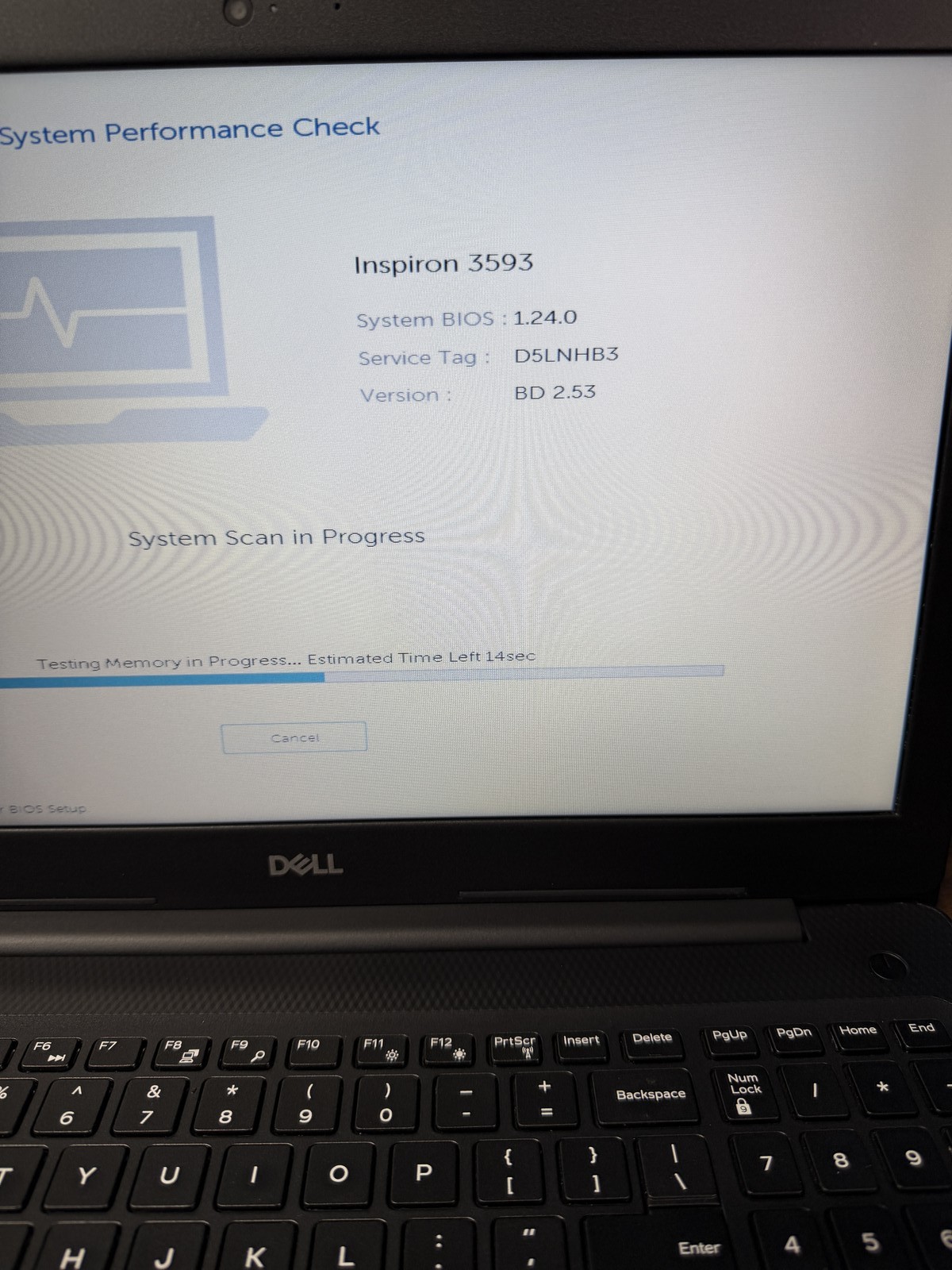 Dell Inspiron (3593) 15.6in i3-1005G1 12GB 256GB |NO OS| Read