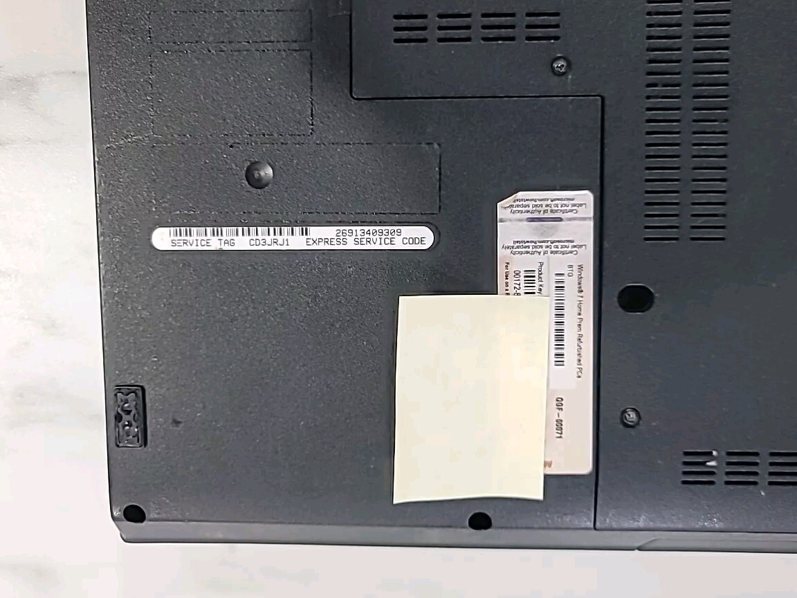 Dell Latitude E5400 Laptop No Boot, No Start, Charger Imcluded, Display Intact