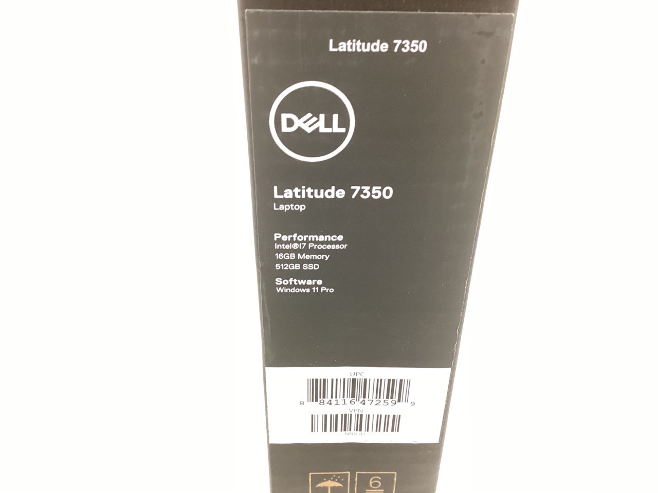 Dell Latitude 7350 13.3″ Touch Ultra 7-165U 16GB 512GB SSD WiFi 7 W11P – (NNVJD)