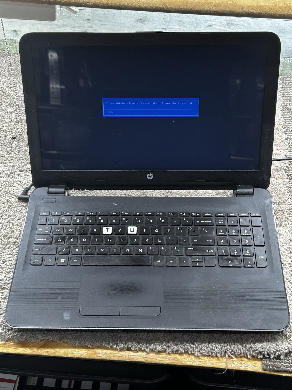 HP 15 Pavilion AMD A6-7310 2.00GHz 4GB Ram Boot to BIOS 27393