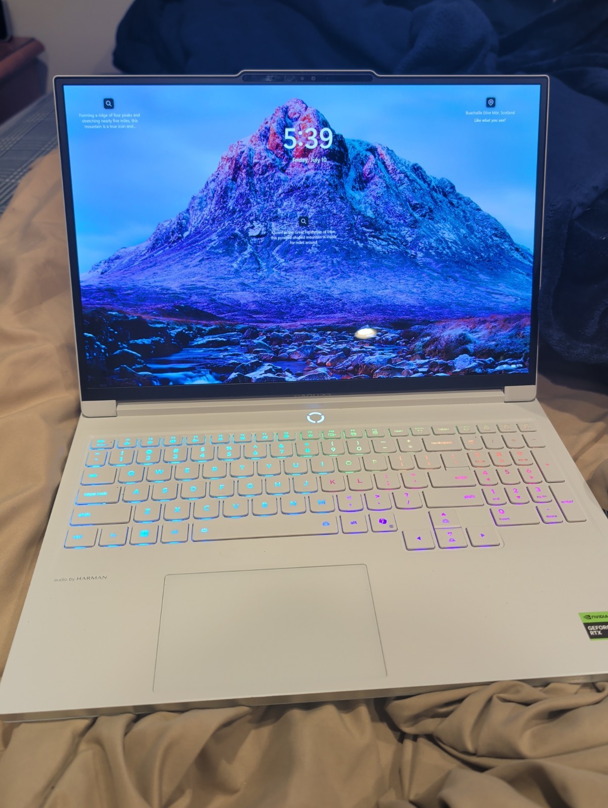 Lenovo Legion 7i Gen 10 OLED Ultra 9 275HX RTX5070 Gaming Laptop 32GB, 1TB