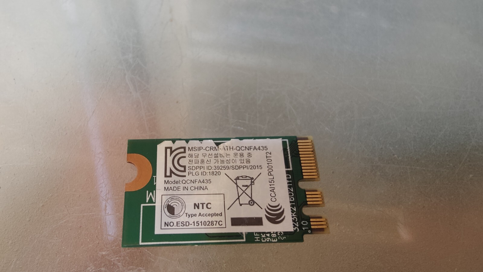 ACER EX215-52 A315-42 32 56 P2410 A515-43 DUAL BAND WIFI CARD COMBO KE11A0L001