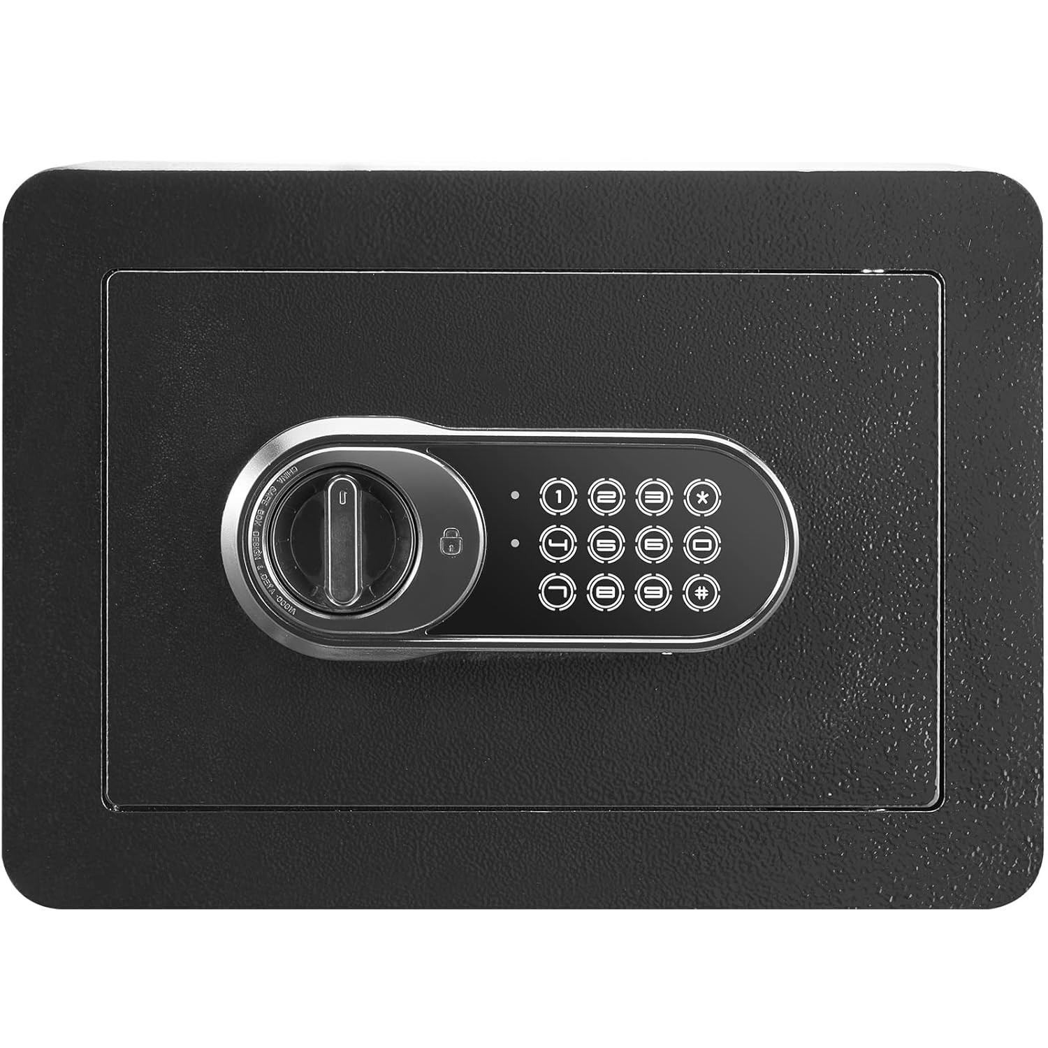 Compact Steel Security Safe with Digital Keypad for Home & Hotel Use