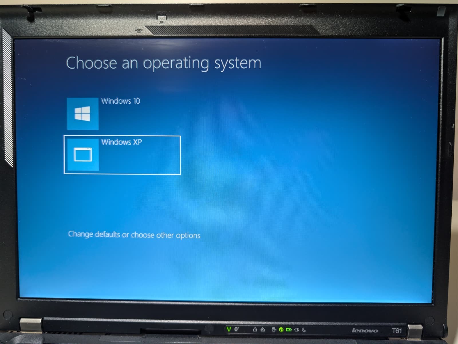 LENOVO THINKPAD T61 | C2D T7300 8GB RAM 512GB SSD | NVIDIA NVS DUAL BOOT RARE