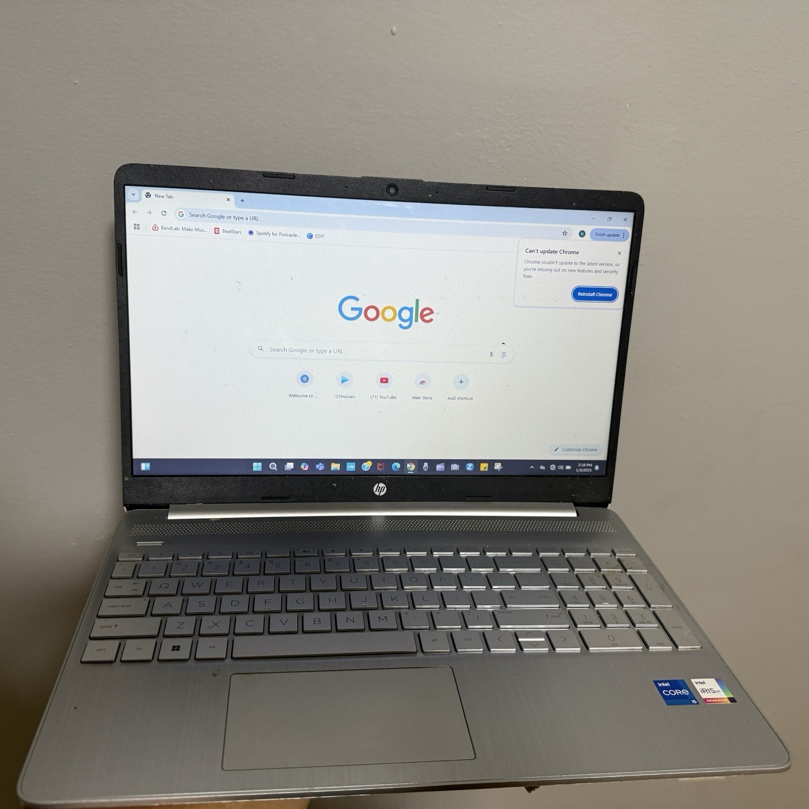 HP 15.6 inch Touch (256GB, Intel Core i5 1st Gen., 1.00GHz, 12GB) Notebook