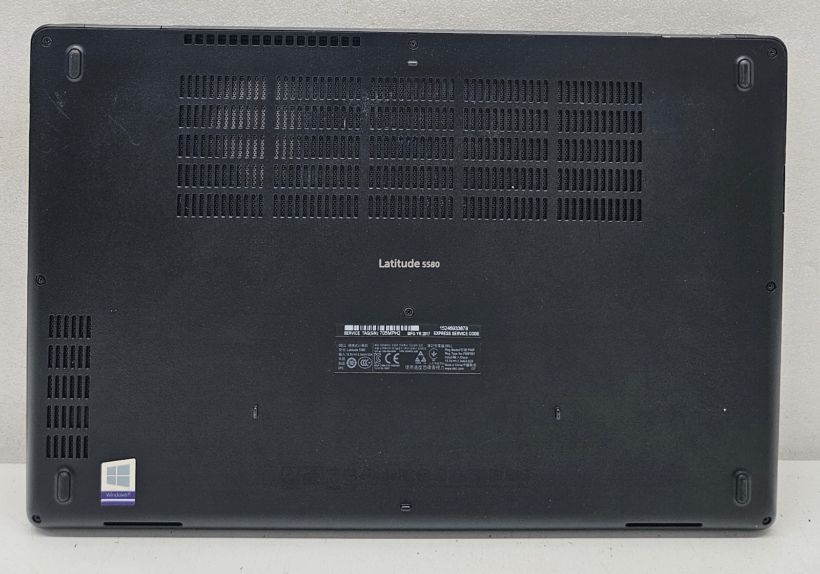 Dell Latitude 5580 15.6″ Laptop Intel Core i5-7300U 8GB RAM NO HD/OS (FL)