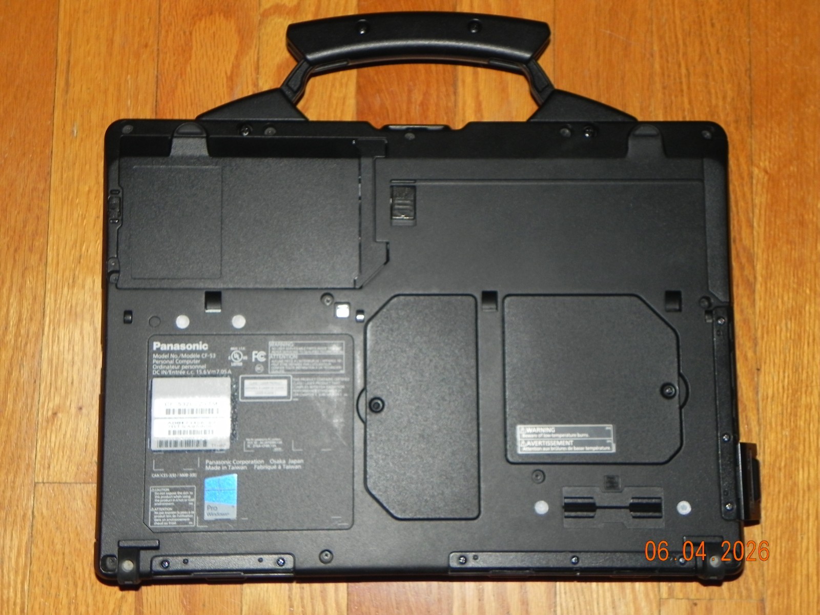 Panasonic CF-53 | Intel i5-4310U 2.00GHz 16GB RAM with HDD, wall & car charger.