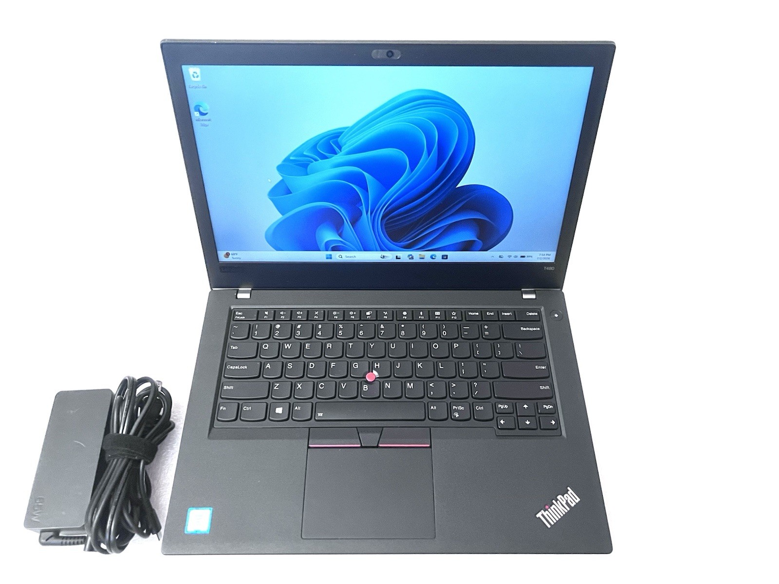 Lenovo ThinkPad T480 i7-8650U 1.90 GHZ 16 GB Ram 512 GB SSD Win 11 Pro