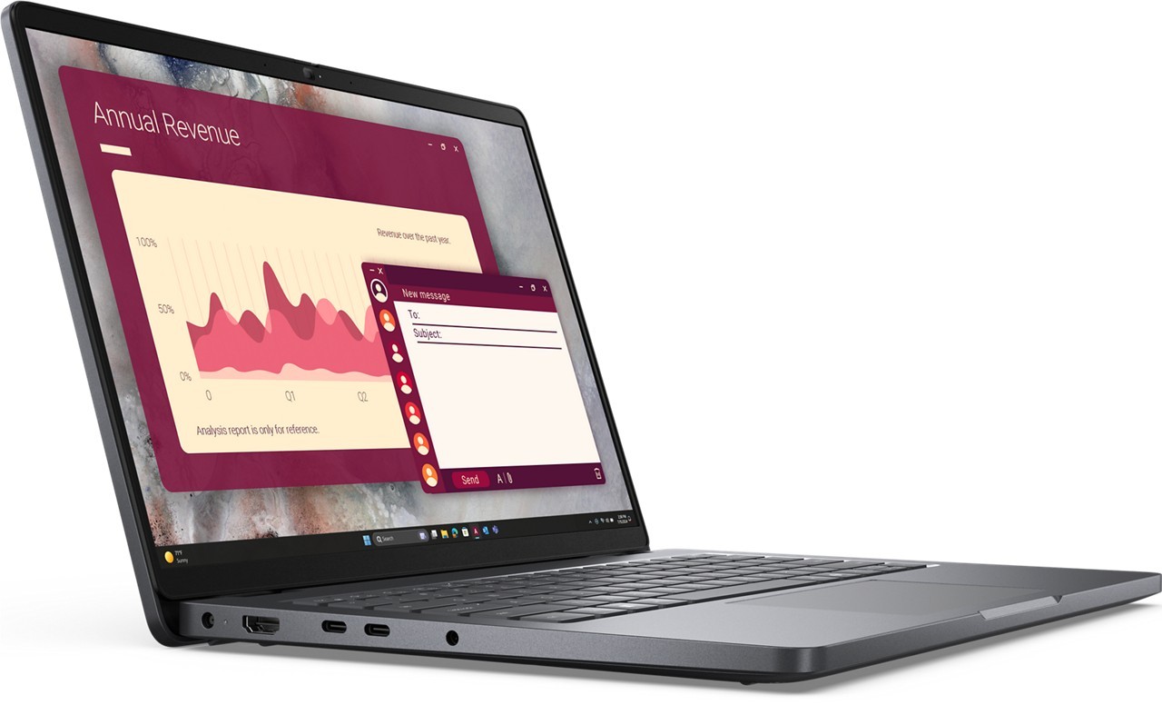 Dell 14″ Intel® Core™ Ultra 5 225U, 12 cores 256 GB SSD, TLC 16 GB DDR5