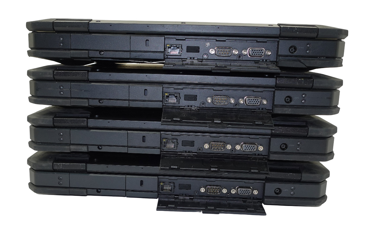 Lot of 4 Dell Latitude 14 Rugged 5414 Core i3-6100U 2.3GHz No SSD – Laptop