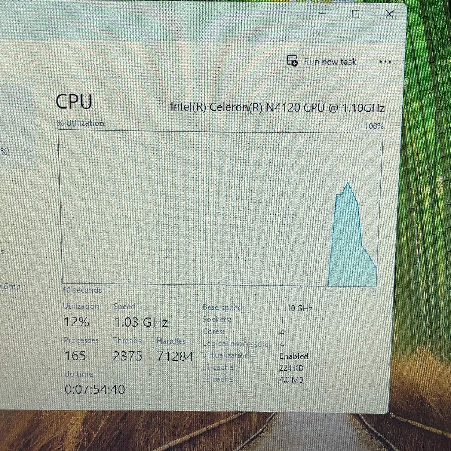 HP Laptop 14-cf2112wm 15.6″ Celeron N4120 2.4GHz 4GB RAM 64GB SSD
