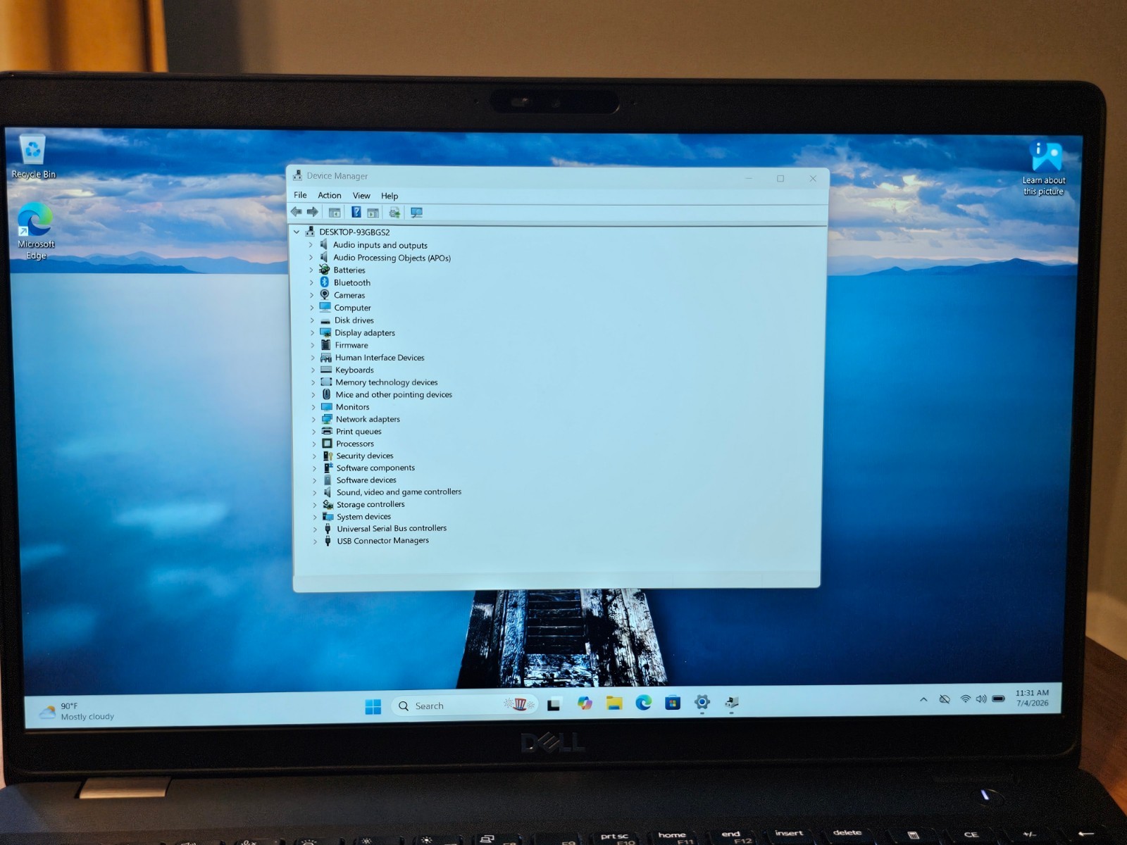 Good Dell Latitude 5500 i5-8265U 1.6GHz 8GB RAM 256GB NVMe Full HD AC & Battery