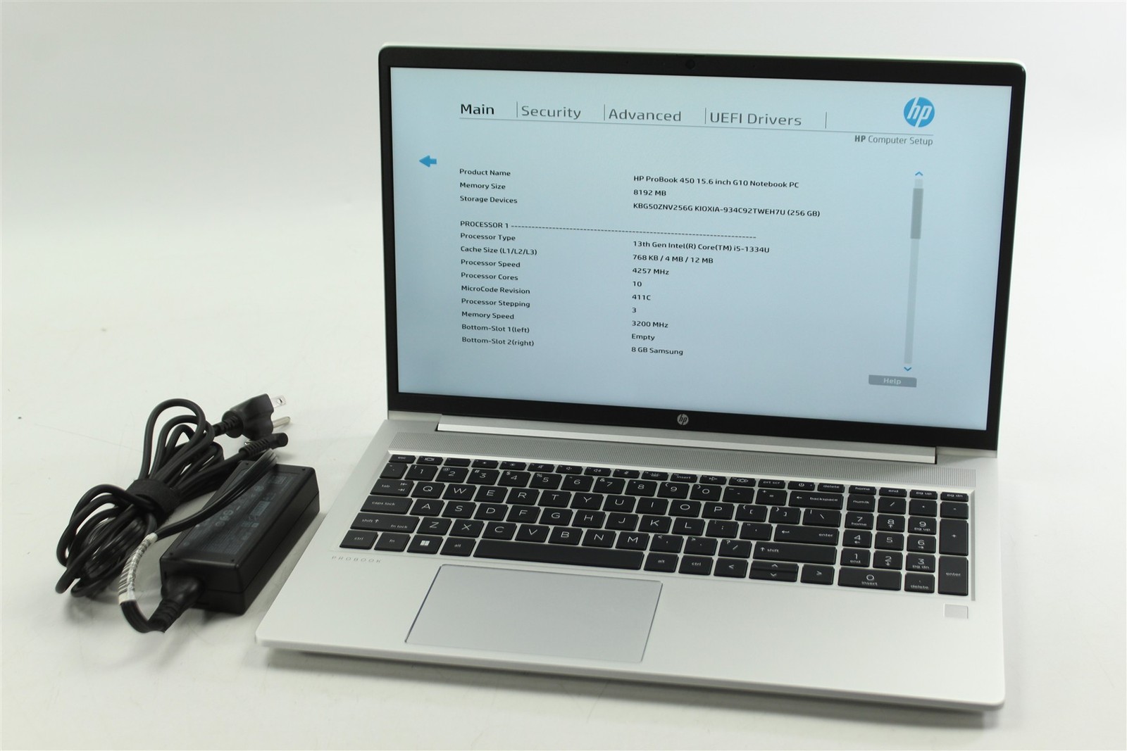 HP ProBook 450 G10 15.6″ FHD i5-1334U 3.4GHz 256GB SSD 8GB RAM W11P