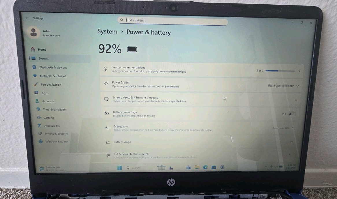 HP laptop 14 fq0xxx AMD 3020e Radeon Touch screen 8gb ram 64 rom