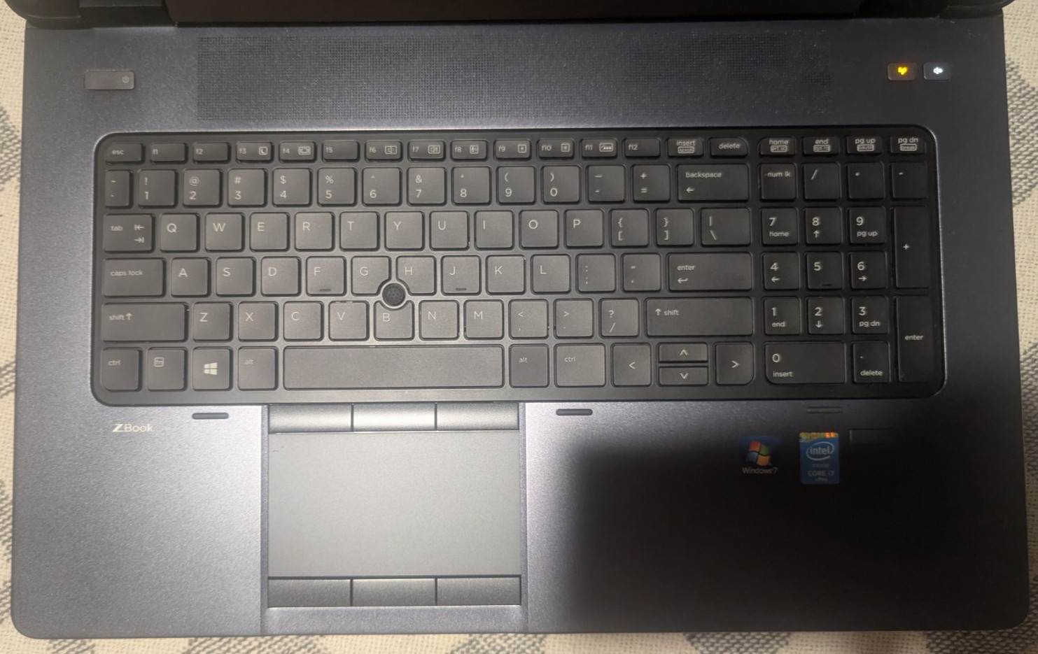 HP Zbook 17, I7-4800mq, Nvidia Quadro K3100M, 32GB, 500GB SSD, 500GB SSD W11P