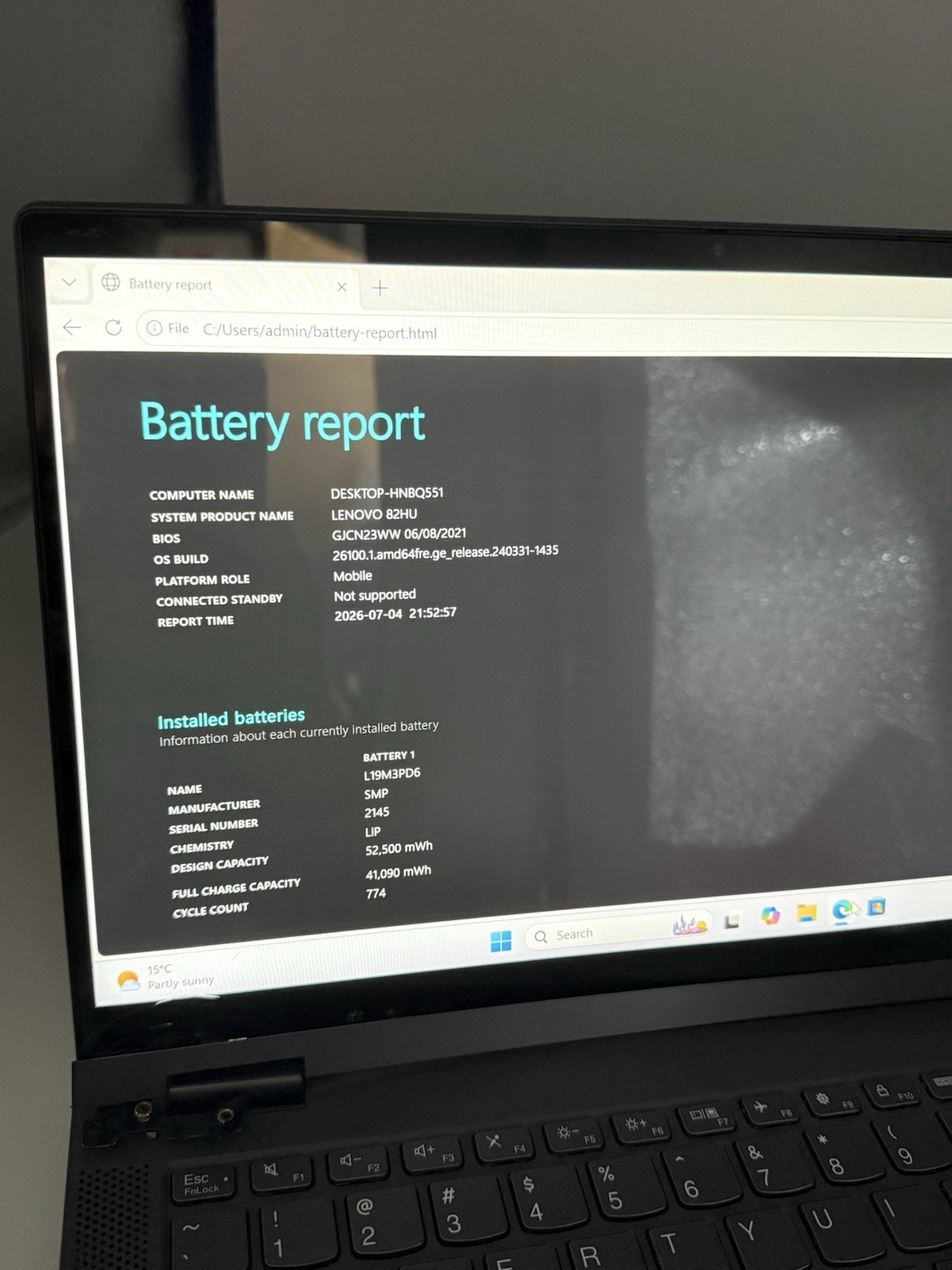 Lenovo IdeaPad Flex 5 14” – Ryzen 5 5500U/16GB RAM/512GB SSD (HINGE ISSUE) 45C