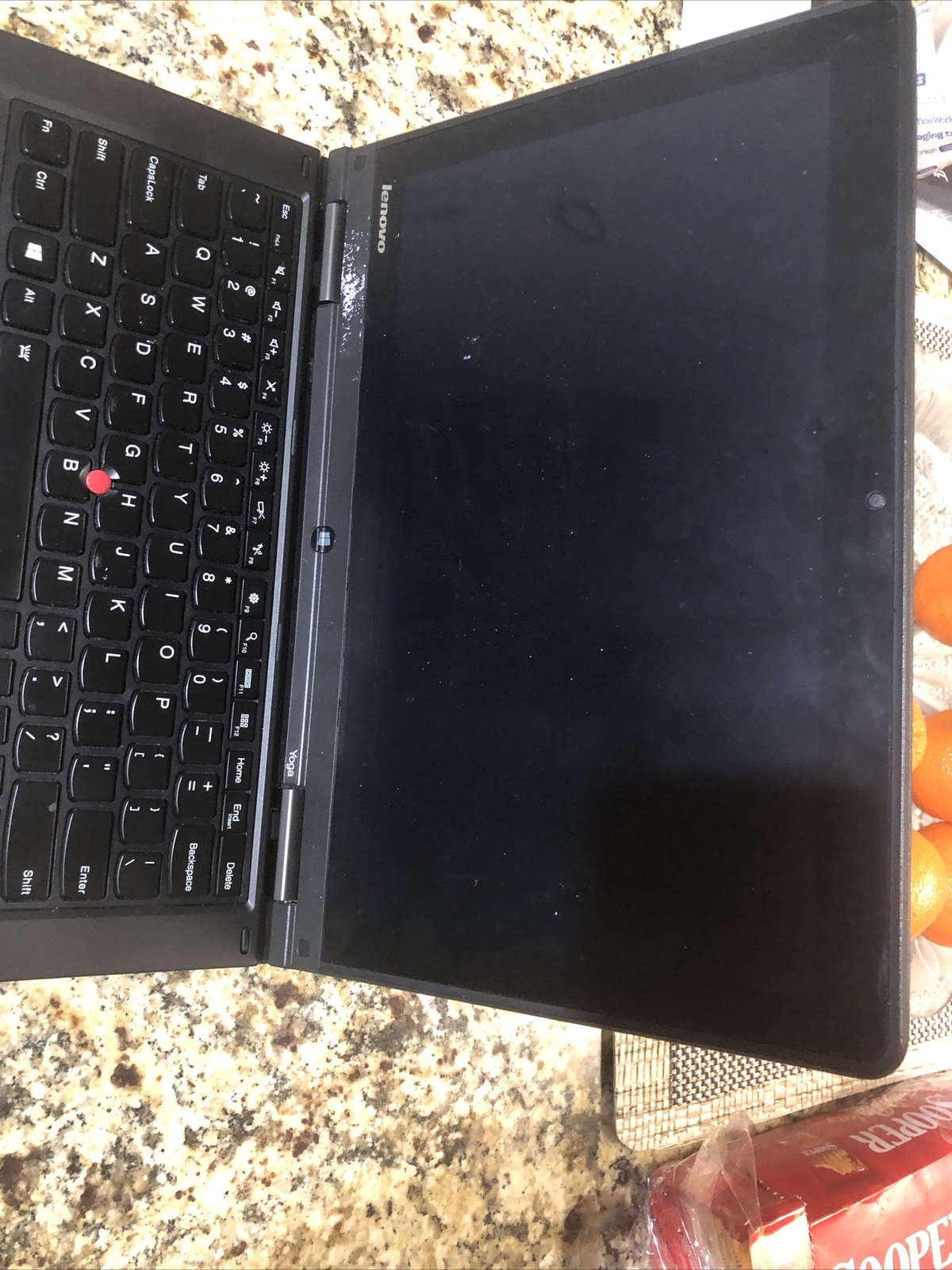 Lenovo ThinkPad Yoga Core i7, No Power INCOMPLETE (Read)