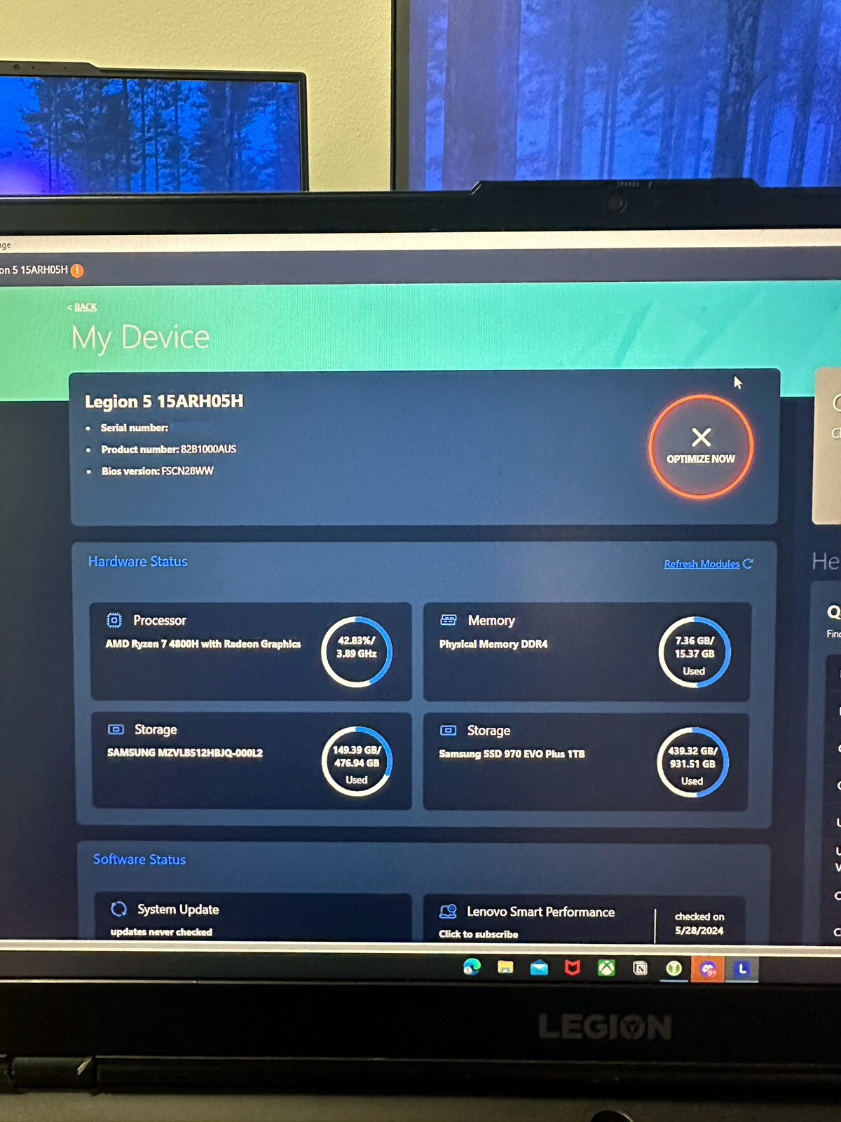 lenovo legion 5 15.6 gaming laptop