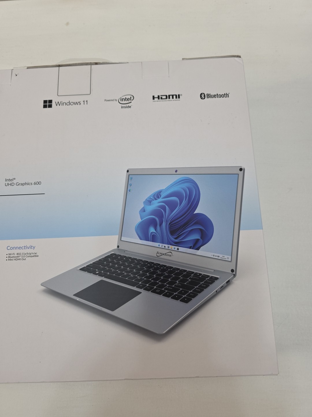 Lectronics Notebook Supersonic 14.1. Wind 11. Quad-Core SC-5514WNB. 12GB 4G RAM