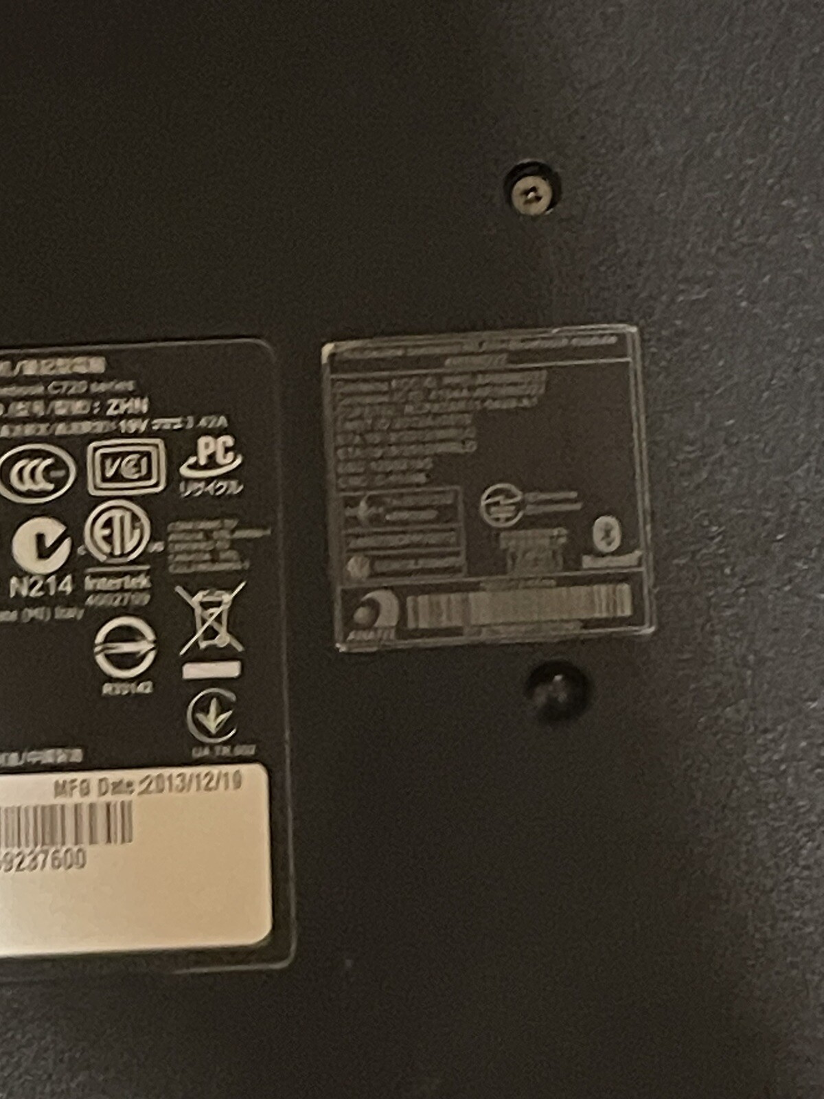 Acer Chromebook C720 Series For Parts Read Description