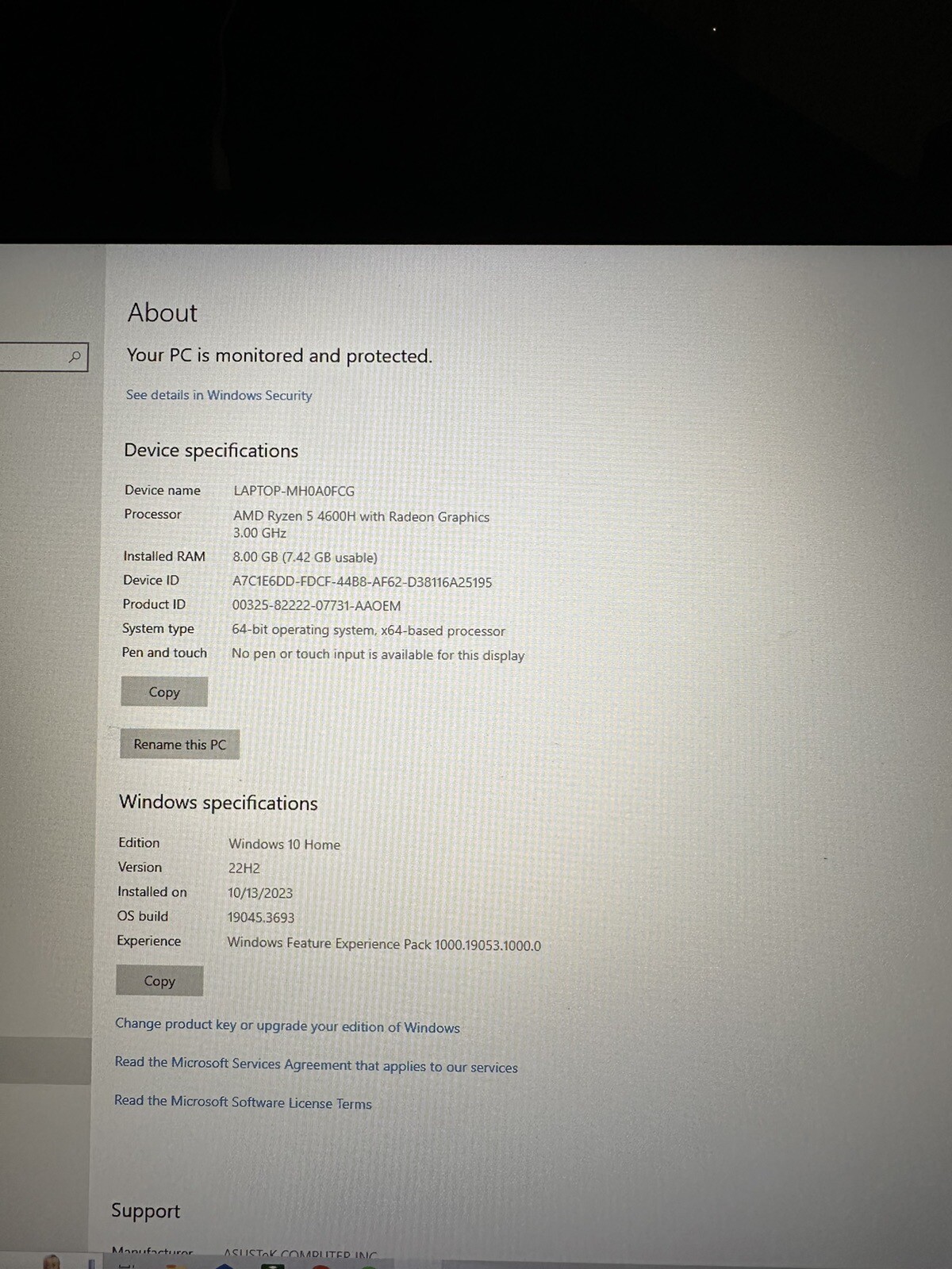 ASUS TUF Gaming F17 17.3” (512GB SSD Intel Core i5-11260H 2.6GHz 8GB RAM)…