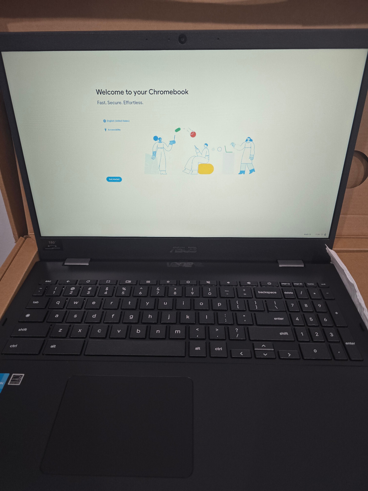 ASUS CX1500CKA-SS48F-B 15.6″ FHD Celeron N4500 1.1GHz Intel UHD Graphics 128GB