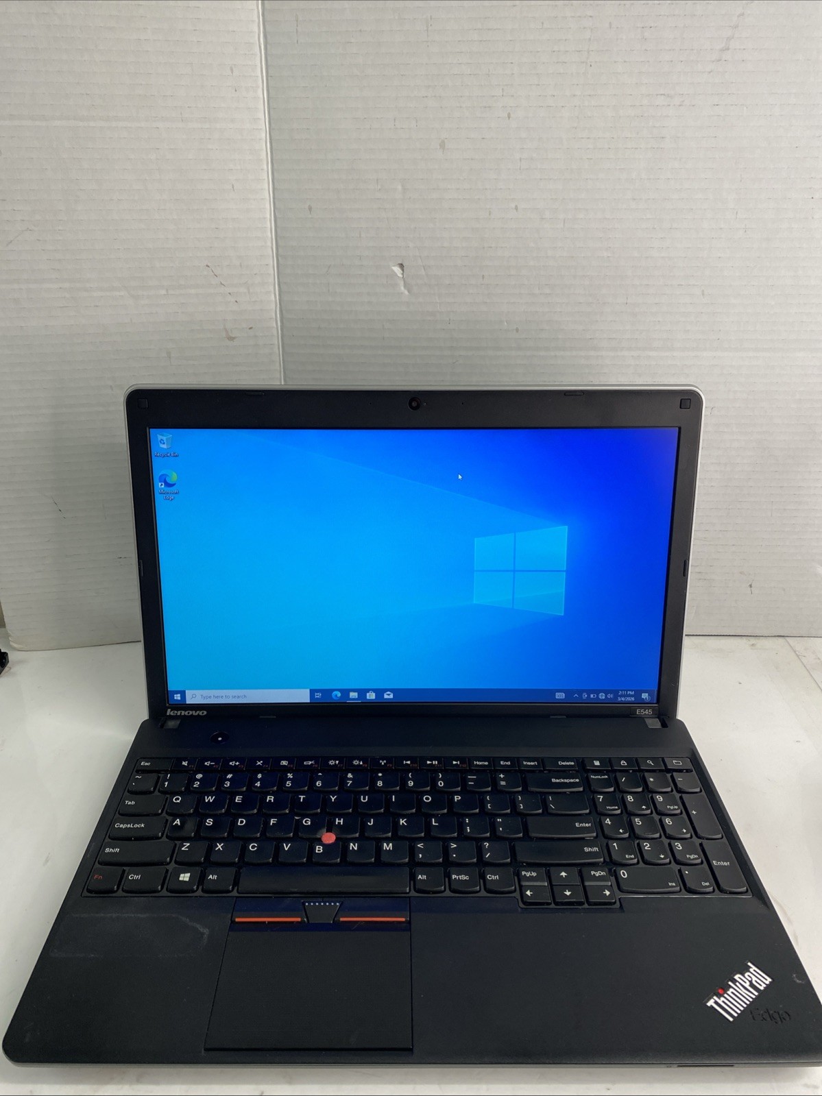 Lenovo ThinkPad Edge E545 Laptop A6-5350M 2.9GHz 180GB SSD 4GB RAM DVD-R