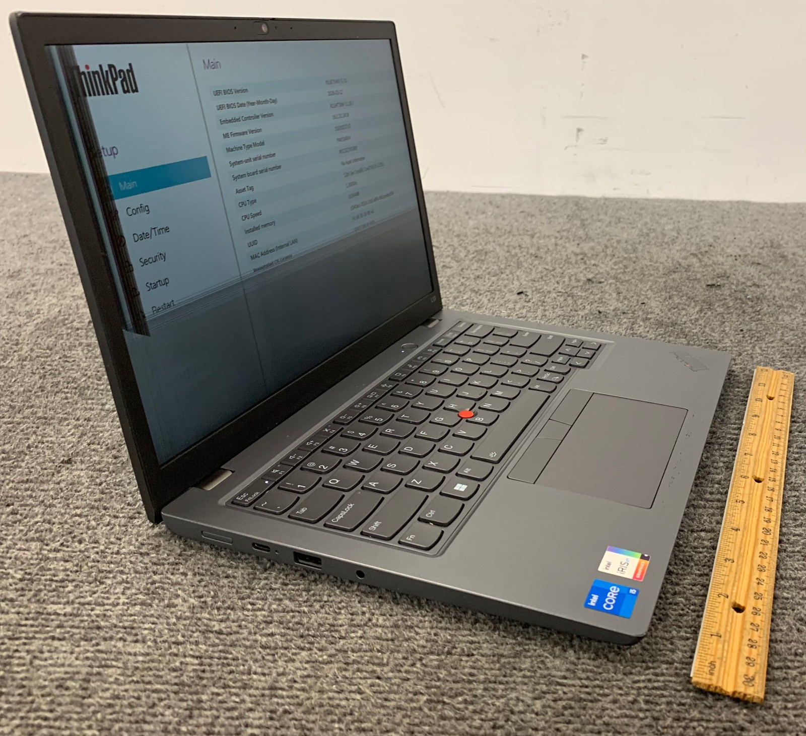 Lenovo ThinkPad L13 Gen 3 14″ Laptop i5-1235U 16GB, No Storage, Remote Managed
