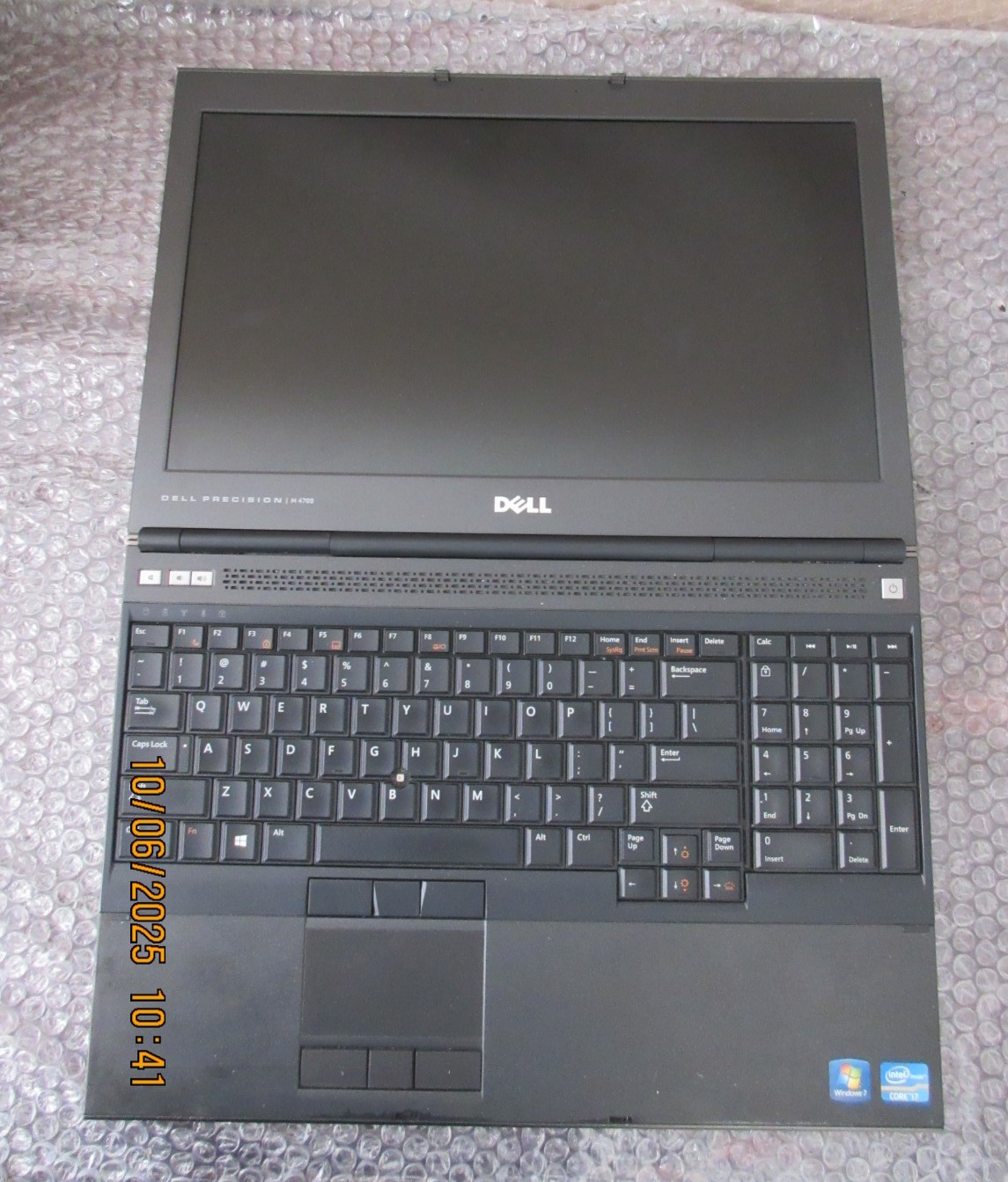 Dell PRECISION M4700 Intel Core i7 3rd Gen 8GB *READ DESC*