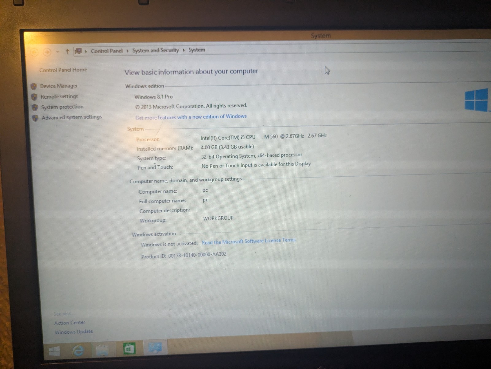 13.3″ Dell Laptop E4310 Vintage i5 2.7ghz 4gb 160gb DVD+ Power AC Adapter -WORKS