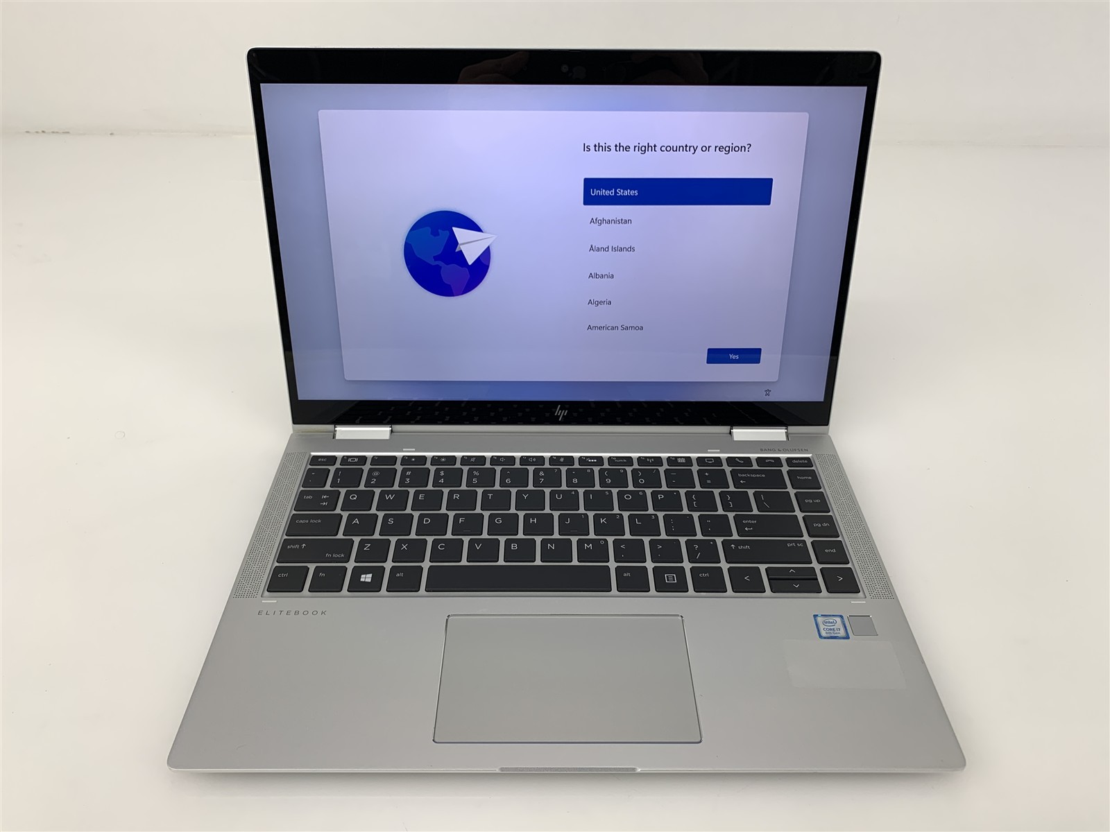 HP EliteBook x360 1040 G6 Intel i7-8565U 1.80GHz 8GB RAM 256GB NVMe Win11Pro 14″