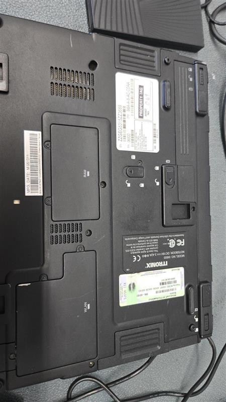 Vintage Military General Dynamics Itronix GoBook IX600 Laptop Windows XP working