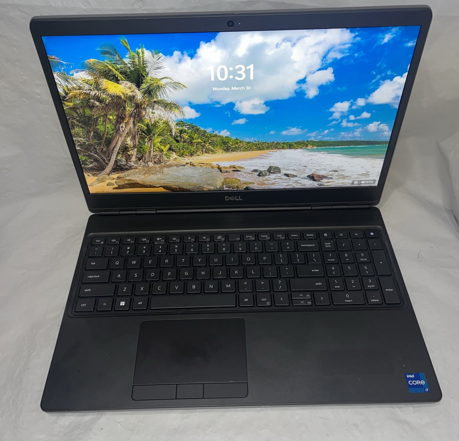 Dell Precision 7560 15.6″ i7-11850H@2.5GHz, 16 GB, 512 GB M2, Win 11 Pro