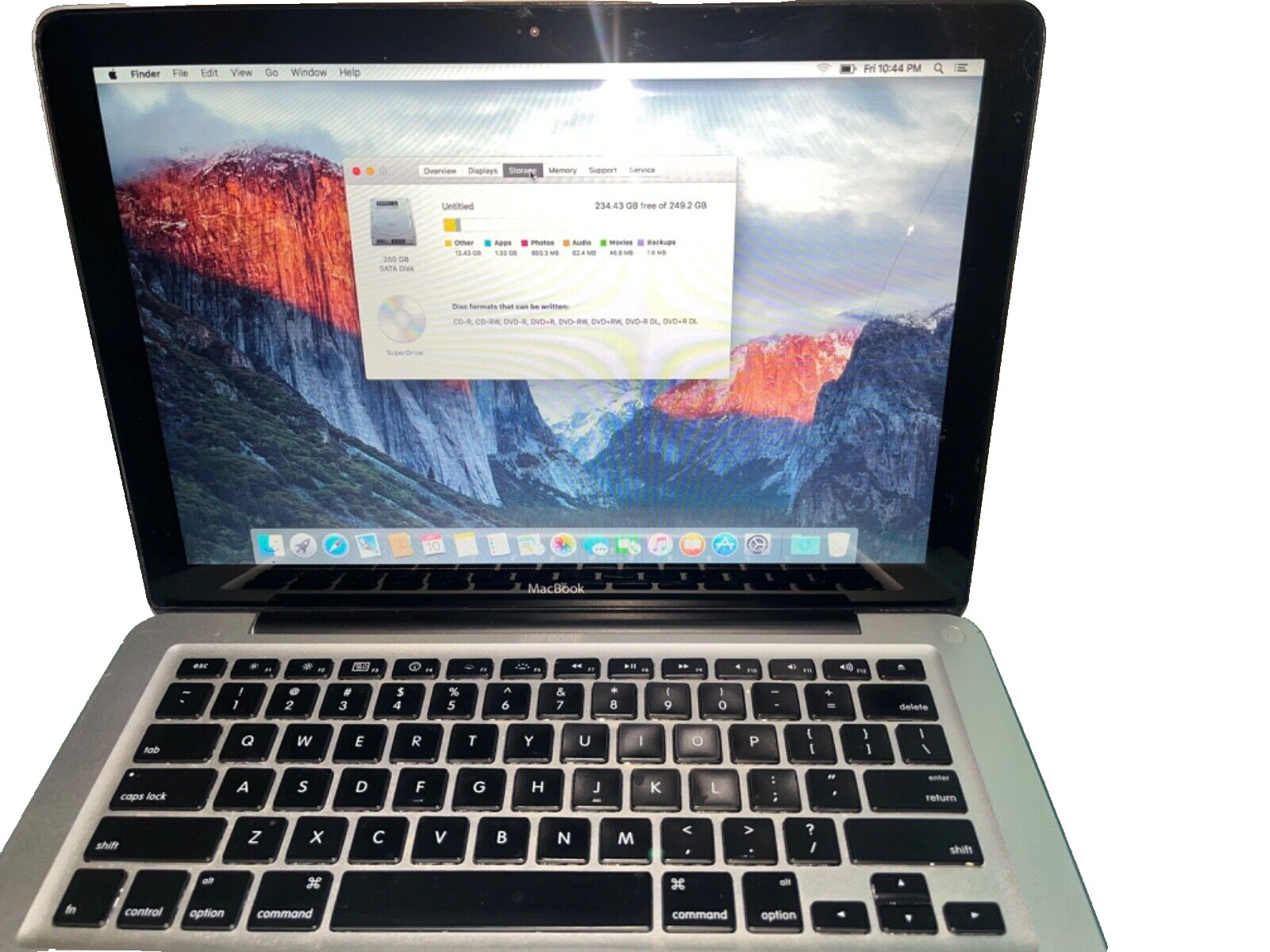 MacBook Pro 5,1 Late 2008 Laptop 15″ Intel Core 2 Duo 2.4GHz READ DESCRIPTION