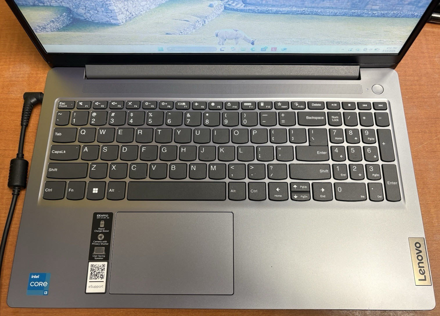 Lenovo Ideapad Slim 3 (15IAN8) 15.6 Screen 8GB RAM I3-N305 128GB SSD Gray Laptop