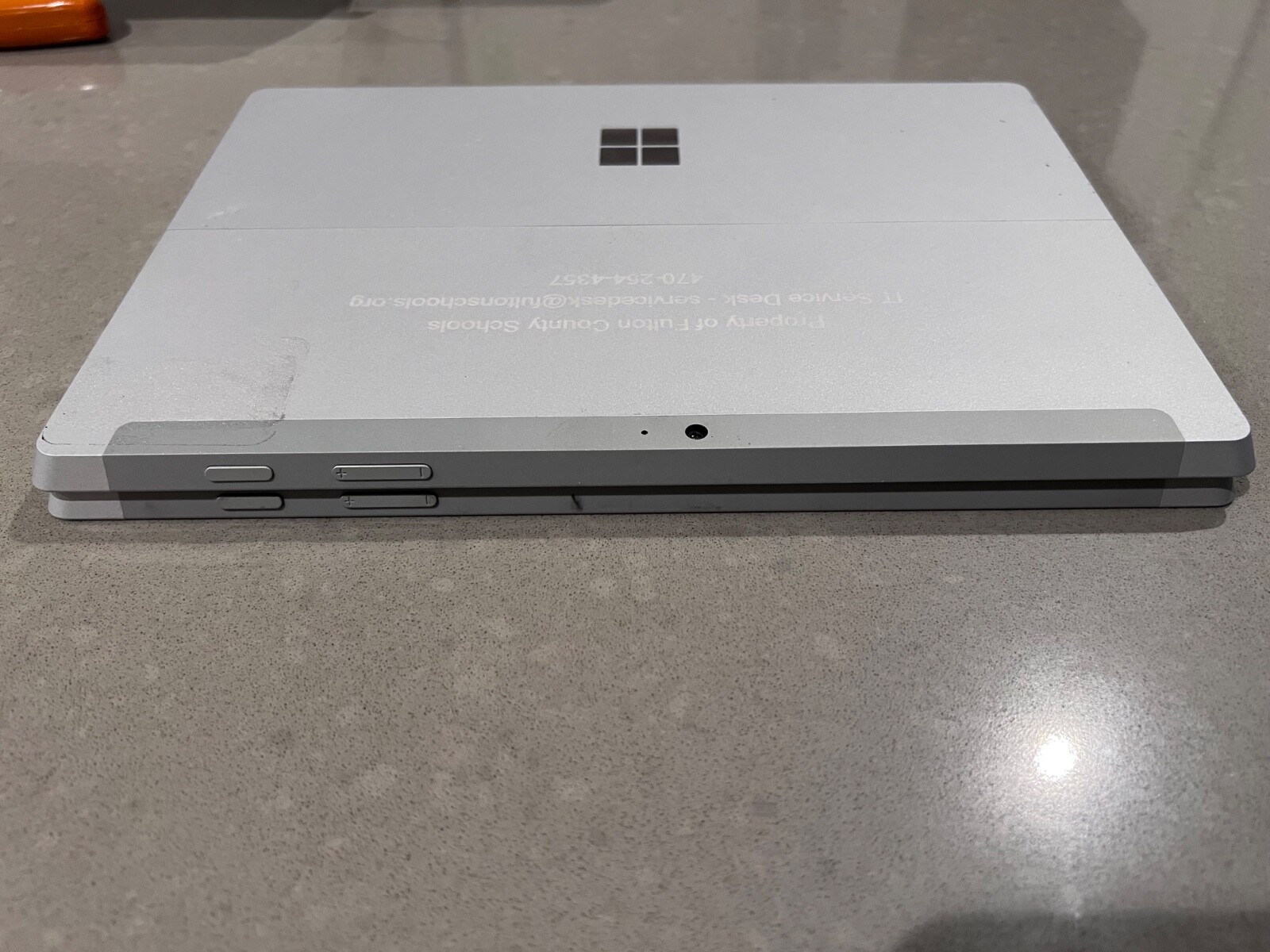 Lot of 2 As-is Microsoft Surface 3 1645 12″ Tablet Atom x7 Z8700 4GB 64GB – A2