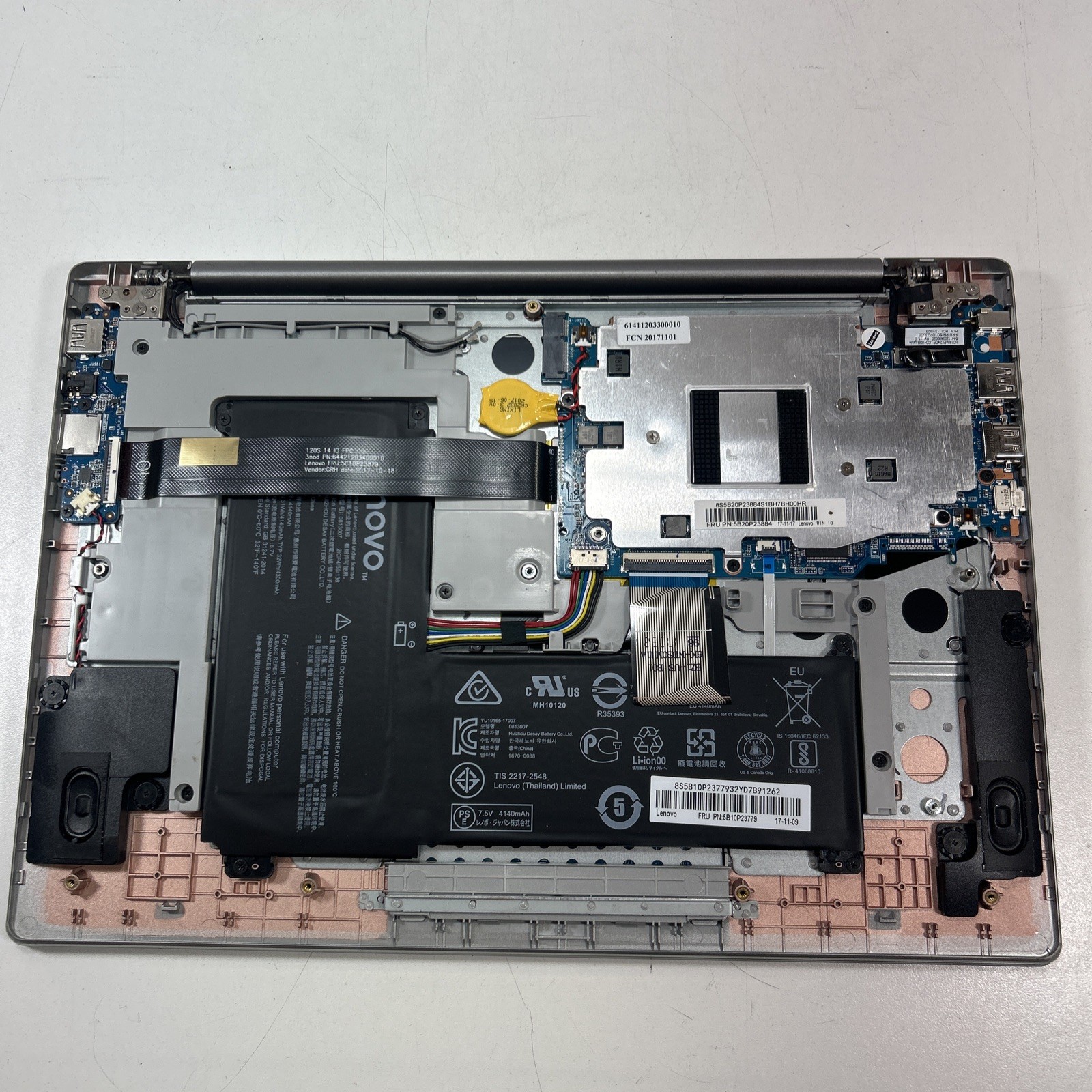 Lenovo IdeaPad 120S-14IAP Celeron N3350 4GB Internal Ram 64GB eMMC W10 PARTS
