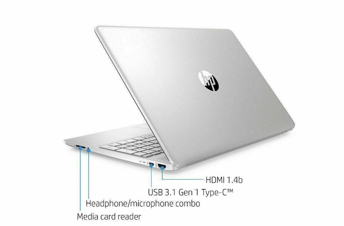 Brand New HP 15.6″ Touch Screen Laptop,Intel i3 10th,4or8GB RAM, 128/256 SSD