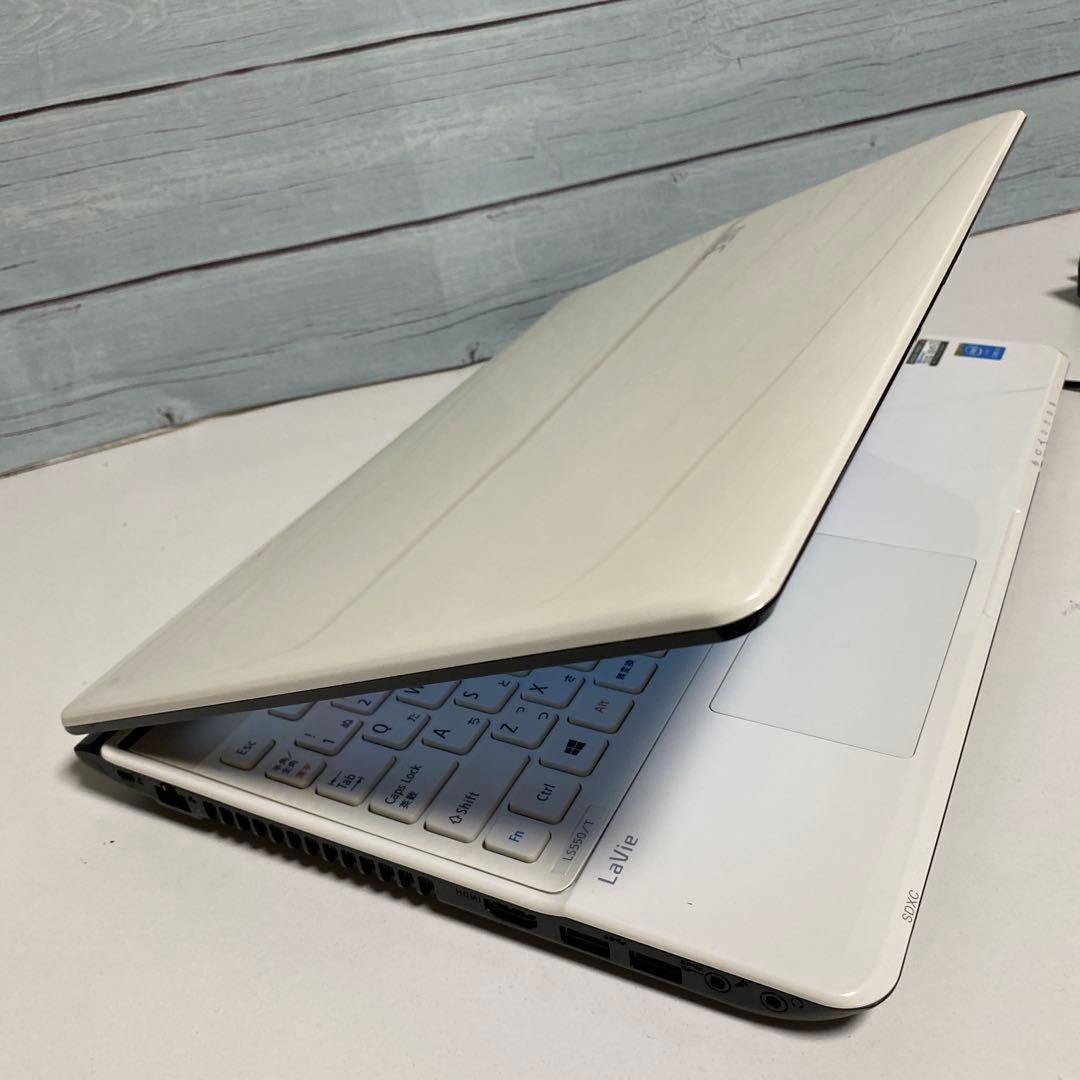 NEC LAVIE Laptop Windows 11 Pro 64 bit Core i5 SSD 128GB White Used Japan