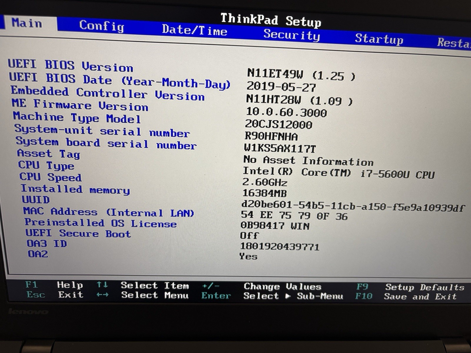 Netflix Laptop Lenovo Thinkpad 3K IPS Intel i7 16GB RAM 480GB SSD LTE WIN11P