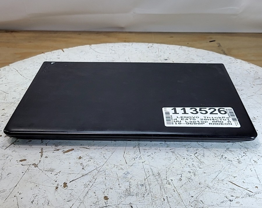 LENOVO ThinkPad E475 20H4CTO1WW Laptop AMD A10-9600P RADEON R5 8GB 256GB